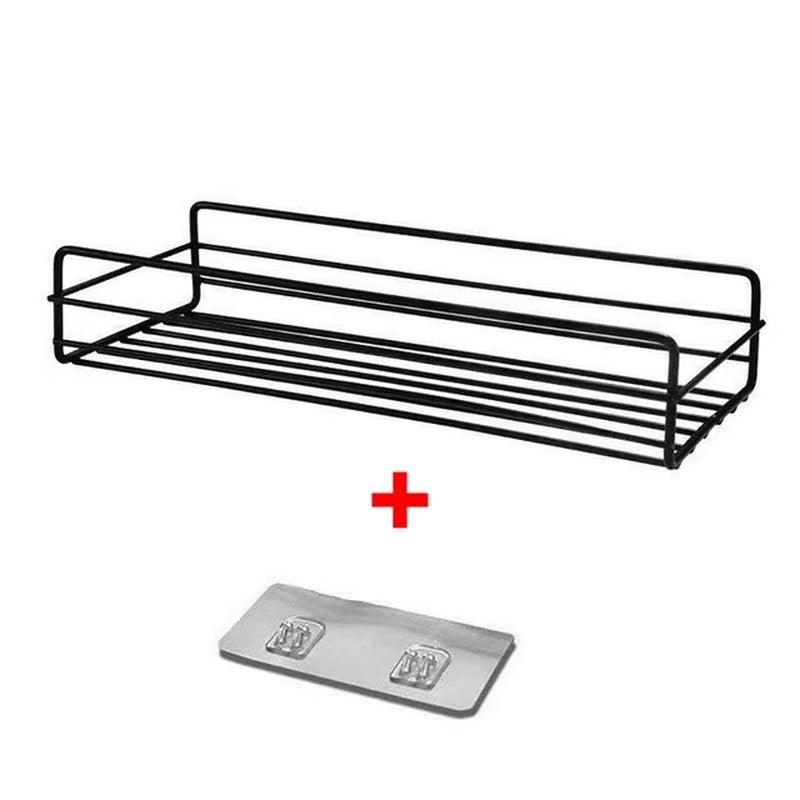 Wall-Mounted Spice & Storage Rack