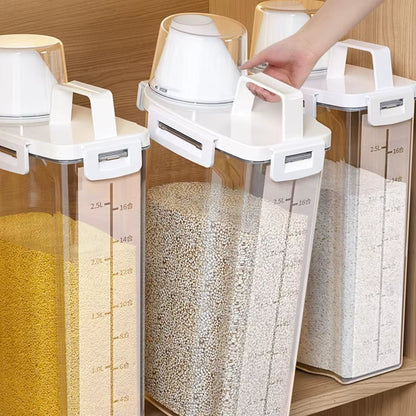 Food Grade Storage Box Kitchen Storage Jar Storage Container Sealed Jar
