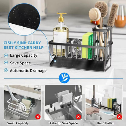 Stainless Steel Kitchen Sink Caddy