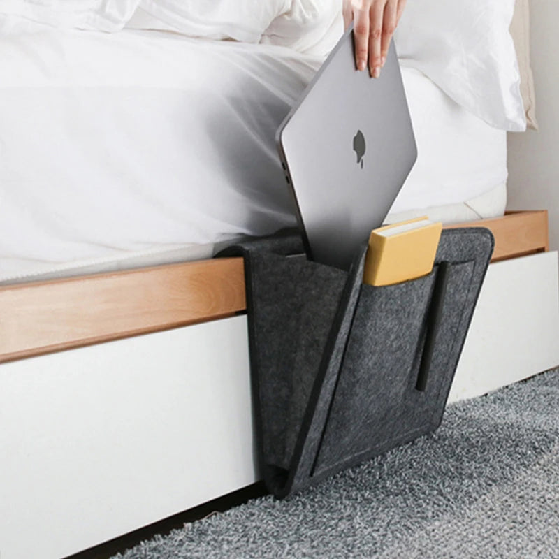 Felt Bedside Storage Caddy