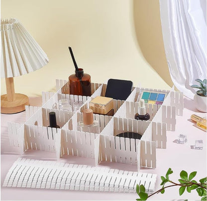 20-Piece Customisable Drawer Divider Set