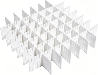 20-Piece Customisable Drawer Divider Set