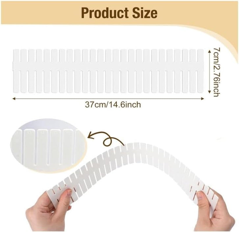20-Piece Customisable Drawer Divider Set