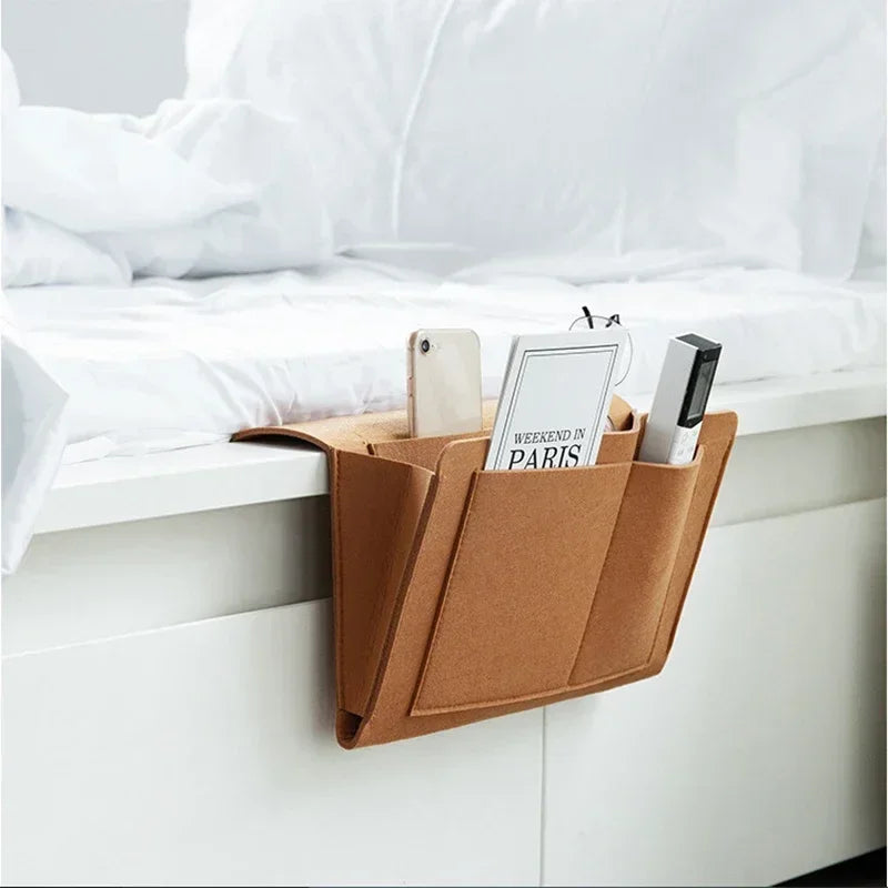 Felt Bedside Storage Caddy