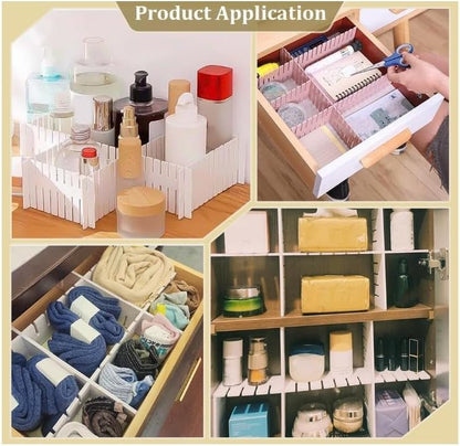 20-Piece Customisable Drawer Divider Set